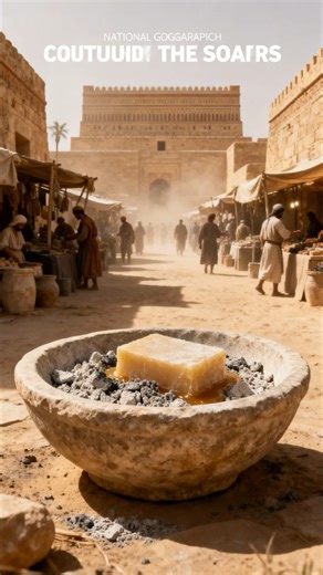 How Soap Was Invented 🧼 | Real Story Explained #soap #shorts #ancienthistory #invention