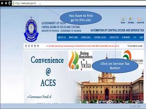 HOW TO FILE ONLINE SERVICE TAX RETURN