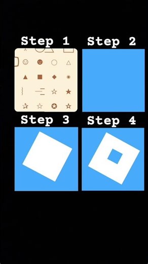 how to build Roblox logo #robloxlogo #challenge #edits