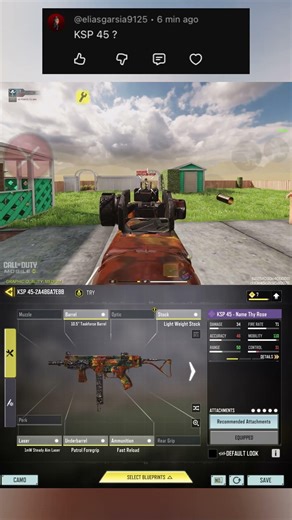 Best KSP 45 Build (KSP 45-2A4B6A7E8B) - Season 2 COD Mobile 2026