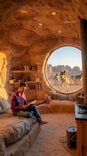 Hidden Desert Bunker Home – Compact, Cozy & Self-Sufficient Living