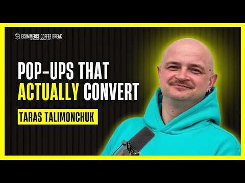 Smart Pop up Strategies That Work | Ecommerce Coffee Break Podcast