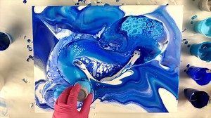 71K views · 405 reactions | A mixture of thinned acrylic paint. One cup without silicone and one floating cup with silicone for cells. See our page's video playlist for instructions on how to mix paints. | Fluid Art Studios | Facebook