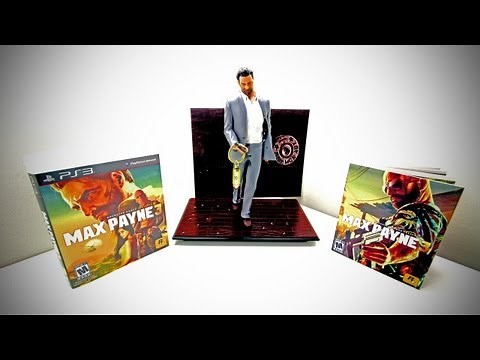 Max Payne 3 Special Edition Unboxing