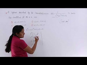 GATE Problem on Finding Unknown Values Using Routh Array