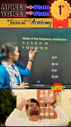 MODE Made EASY in 10 Seconds 😱 | ICET 2026 Statistics Trick | AP & TG ICET Most Repeated Question