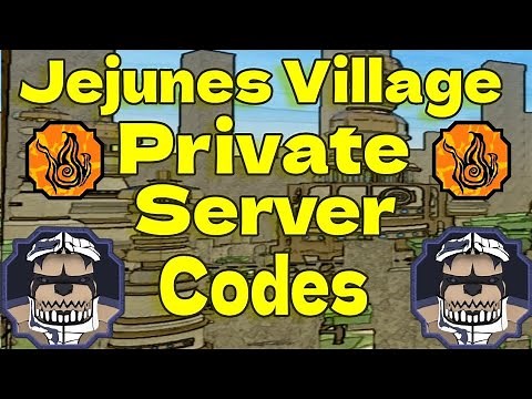 25 Private Server Codes For Jejunes Village | Shindo Life