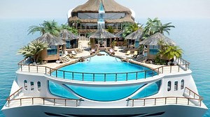 Yates de lujo con isla propia: los mejores diseños