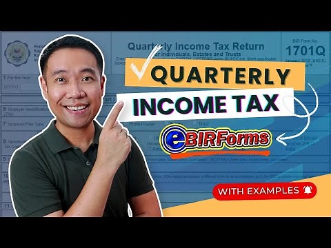 How to File Quarterly Income Tax Return 1701Q thru eBIR Forms (Graduated Rates & Itemized Deduction)