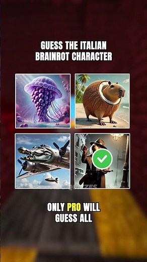 Guess The Italian Brainrot From its Voice