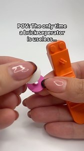 If you have difficulties separating these 2 LEGO pieces, don’t use a brick seperator, but try this method instead, it‘s so much easier ☺️ #legobrickseparator #legohack #brickseparator #legotutorial | trippinbricks