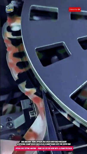 Optical Disc Cutting Machine – Trims 120 CDs per Hour with ±0.05mm Precision