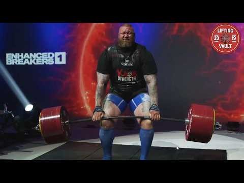 Hafthor vs 511 kg Deadlift World Record