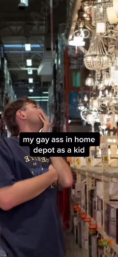 The lighting aisle😭😭