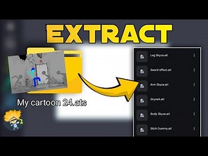 How to Extract ATS and ATP files - Drawing Cartoons 2 Tutorial