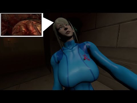 [SFM] A Psychic Tentacle Alien Takes Over Samus' Brain
