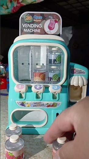 satisfying Loading Juice Vending Machine dispenser #shorts