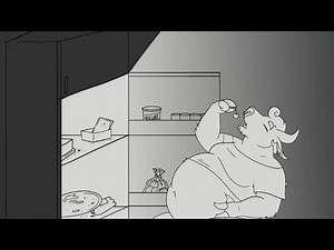 Fat furry animation 15