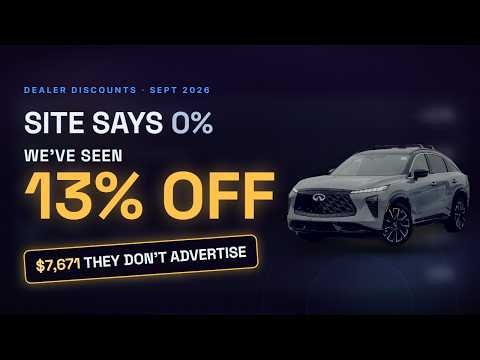 Best Car Deals Right Now: Biggest Dealer Discounts (Sept 2026)