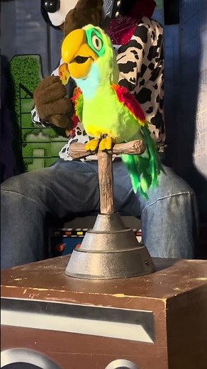 Chuck E Cheese restored studio c bird #animatronic #animatronics #chuckecheese #90s #restoration
