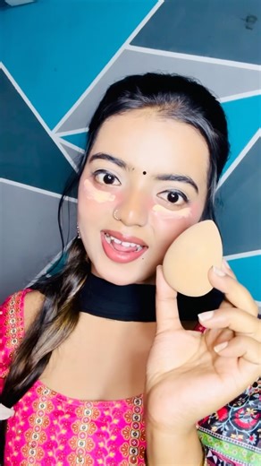 Viral Red Lipstick Under Eye ￼Concealer ￼Hack🤯✅ #youtubeshorts #shorts #makeuptutorial #makeup #yt