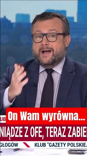 Klarenbach przekornie o Tusku: on wan zwróci, on wam wyrówna