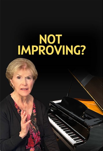 If you’re not improving at the piano, even though you practice a lot, I hope you’ll watch my latest YouTube on what you really need to do to make progress. Check it out at Piano Lessons with Brillante Piano Duo. #pianotips #pianotechnique #pianopractice #pianolesson #pianoprogress