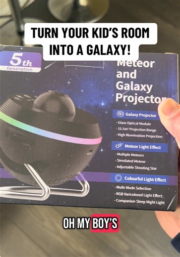 🌌 Turn your room into a galaxy! 🌠 Experience the magic of the Meteor & Galaxy Projector — transform any space with stunning stars, drifting nebulae, and shooting meteors that create the ultimate chill vibe 🌙 Perfect for relaxing nights, gaming setups, date nights, or TikTok backgrounds 💫 Control the lights with ease, change colours, and set the mood instantly ⚡ Your room will never be the same again! 🛒 Tap the link in bio to get your Meteor & Galaxy Projector today — bring the universe home