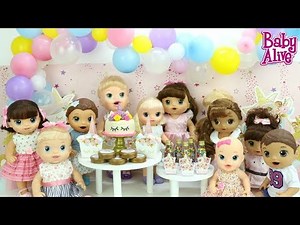 FESTA DAS BABY ALIVES COMEMORANDO 1 ANO DO CANAL