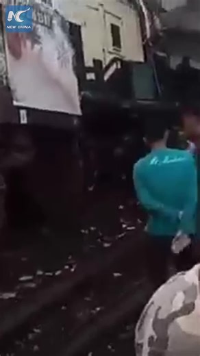 1.2K views · 96 reactions | Two trains collided in Bandung regency of Indonesia's West Java province on Friday morning, killing at least 3 people and injuring several others, local media reported. | China Xinhua News | Facebook