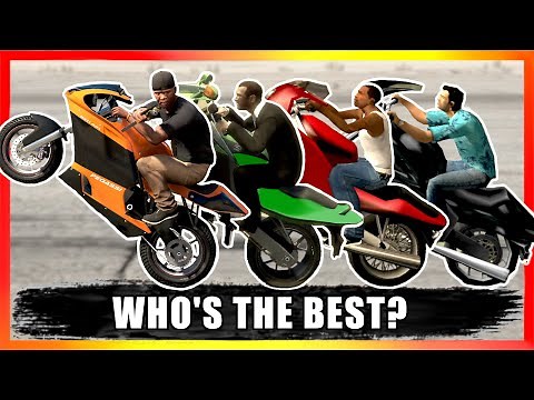 Which GTA Character is the BEST BIKE RIDER?
