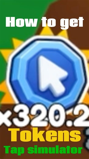 FREE Tokens in Tap Simulator (No Robux) #tapsimulator #roblox #robloxshorts #gaming