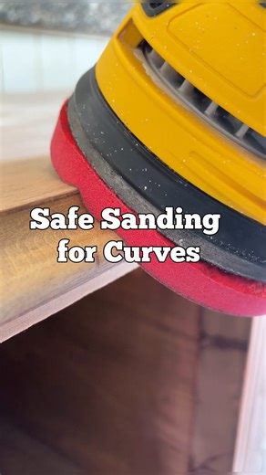 Comment FOAM for links to these lifesavers 👇 Worried your sander will ruin your trim, edges, or curves? Sanding furniture can be risky! Most sanders are way too aggressive for delicate woodwork, trim, or vintage pieces. Especially if you’re restoring old furniture, repainting cabinets, or refinishing details, one wrong move can flatten out those beautiful curves, damage profiles, or leave deep gouges and scratches that are hard to fix. The trick: Use a foam pad with your sander! Either a foam i