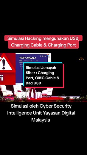Simulasi Hacking dengan Kabel USB dan Charging Port