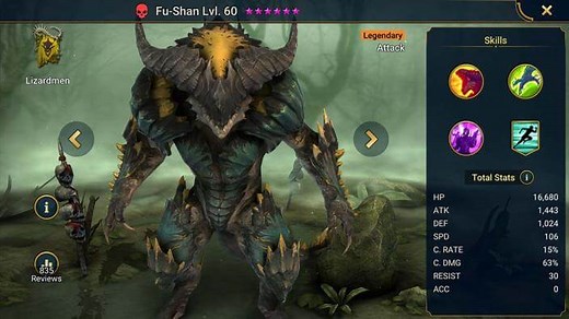 Fu-Shan - HellHades - Raid Shadow Legends