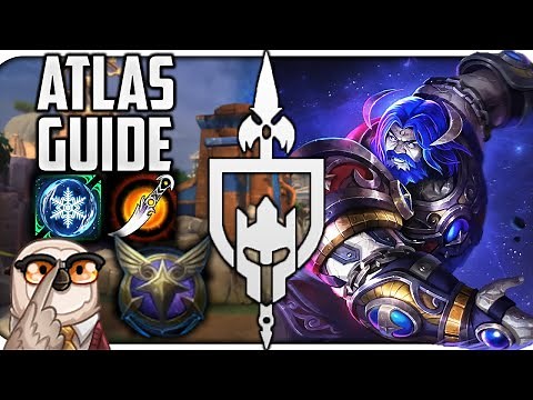 Atlas Guide: The Best Team Fight Support Ultimate In Smite!