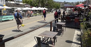 La Jolla street permanently closes to cars, creating new pedestrian promenade