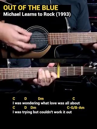 229K views · 4.9K reactions | Out of the Blue - Michael Learns to Rock (Guitar Chords Tutorial with Lyrics) #DocOtepGuitarTutorial | Doc OTEP Studio | Facebook