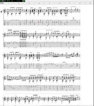 [TAB Score] Blue Moon - Tommy Emmanuel