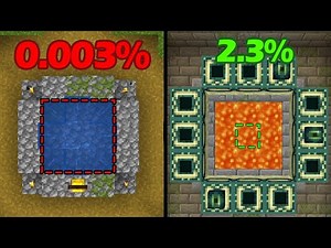 rarest secret rooms in minecraft compilation
