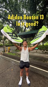 27K views · 153 reactions | Adidas Boston 13 First Initial Review:If I’m more focused on hitting my paces for a speed session, I’ll definitely add the Boston 13 to the rotation. Not quite as comfy as my beloved Adidas Evo SL, but I guess there’s a trade off that must be paid for extra speed boost. Thank you adidas ph team for sending this for me to try and always supporting my running journey #boston13 #shoereview #running | Sean Ken Garcia | Facebook