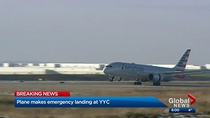 American Airlines flight makes emergency landing in Calgary