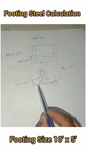 2K views · 86 reactions | how to calculate Footing steel | basic method by steel calculation #footings #raftfoundation #steel #steelstructure #footing #footingsteel #rccfooting #reinforcement | Fakhar Civil Tech | Facebook