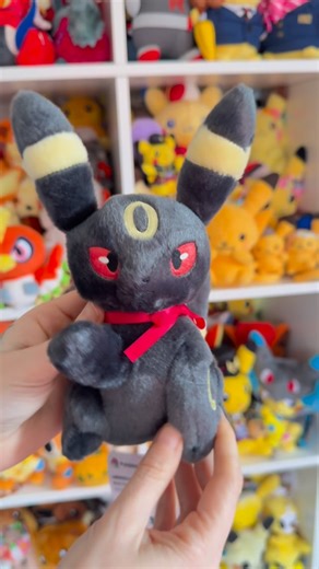 Trainer Abbey 🎀トレーナーアビー on Instagram: "New eevee plushies just landed! 🛬 These plush are from the most recent Pokemon Center drop and features eevee and all its evolutions with adorable ribbons, holding up their paws in a high 5 🥺 These were my top picks of the collection #pokemoncommunity #geek #eevee #pokemon #pokemongirl"