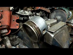 How to Remove Seized Piston Rings in a small engine.