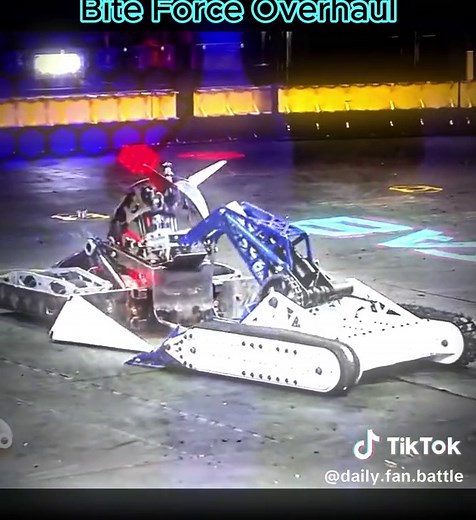 Bite Force Overhaul #battlebots #battle #bots #robot #robotwars #war