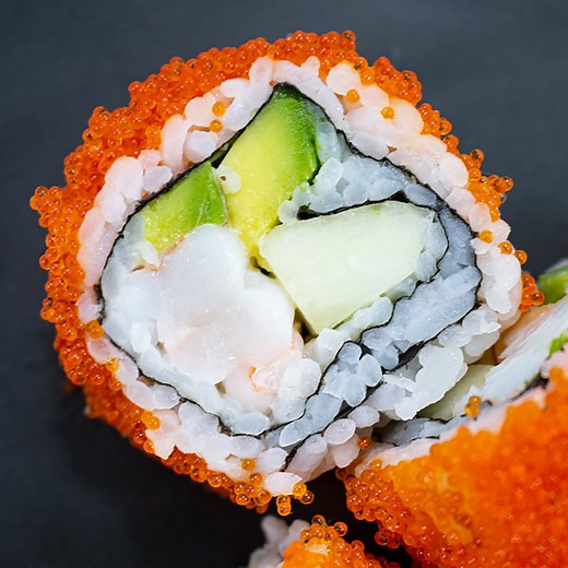 Boston Roll Sushi RECIPE https://www.masalaherb.com/boston-roll-sushi/ | Masala Herb