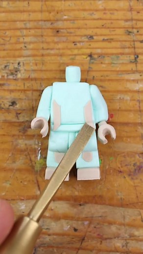 Trapped in a Helmet - LEGO Fortnite skin! #fortnite #polymerclay #fortnitecommunity #epicgames | ClayClaim