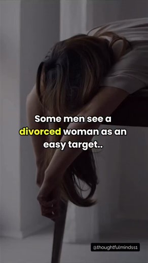 Some Men Try To Take Advantage Of Divorced Women for Time Pass, Not Marriage Many divorced women face unfair stigma in our society. Some men wrongly think they are “desperate” or “available,” and patriarchy makes them believe a woman without a husband has less value. Because of this, many men try to take advantage of divorced women, seeing them as easy targets for time pass and not for real love. ⚠️ So girls, be careful before trusting anyone. You deserve respect, love, and a partner who values 