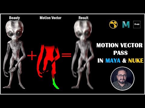 HOW TO USE MOTION VECTOR PASS IN NUKE & MAYA | VFX VIBE